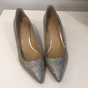Michael Michael Kors Glitter Kitten Heels